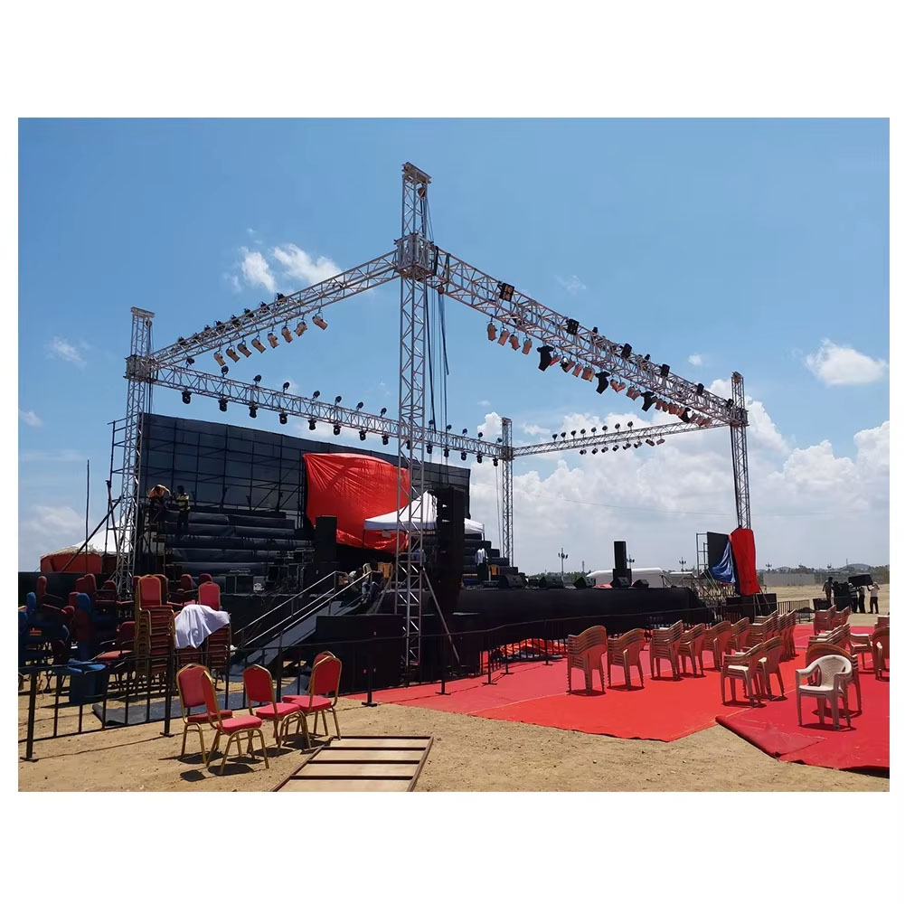 Factory Direct Supply Event Decoration Wedding Performance Stage 290mm Aluminum Alloy Spigot26