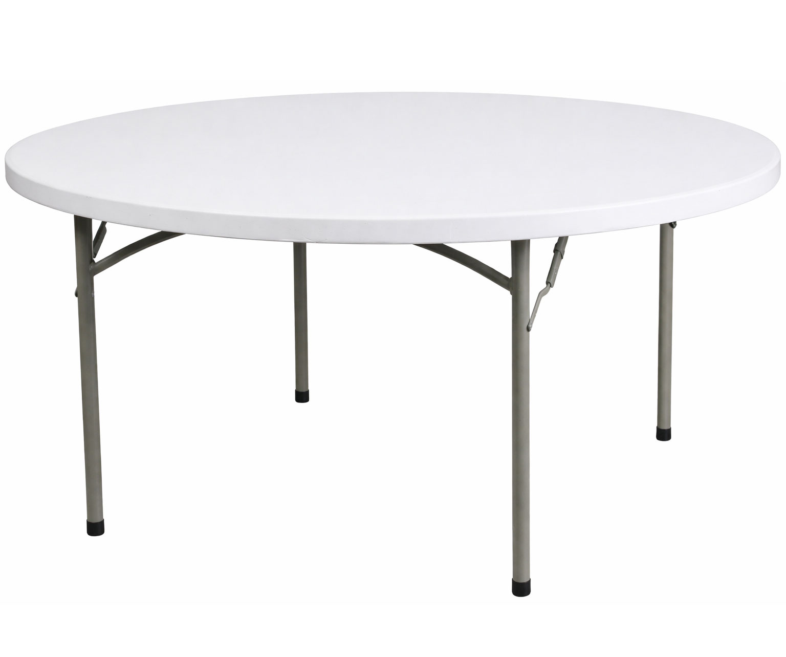 6FT round folding wedding table HDPE banquet table commercial event use