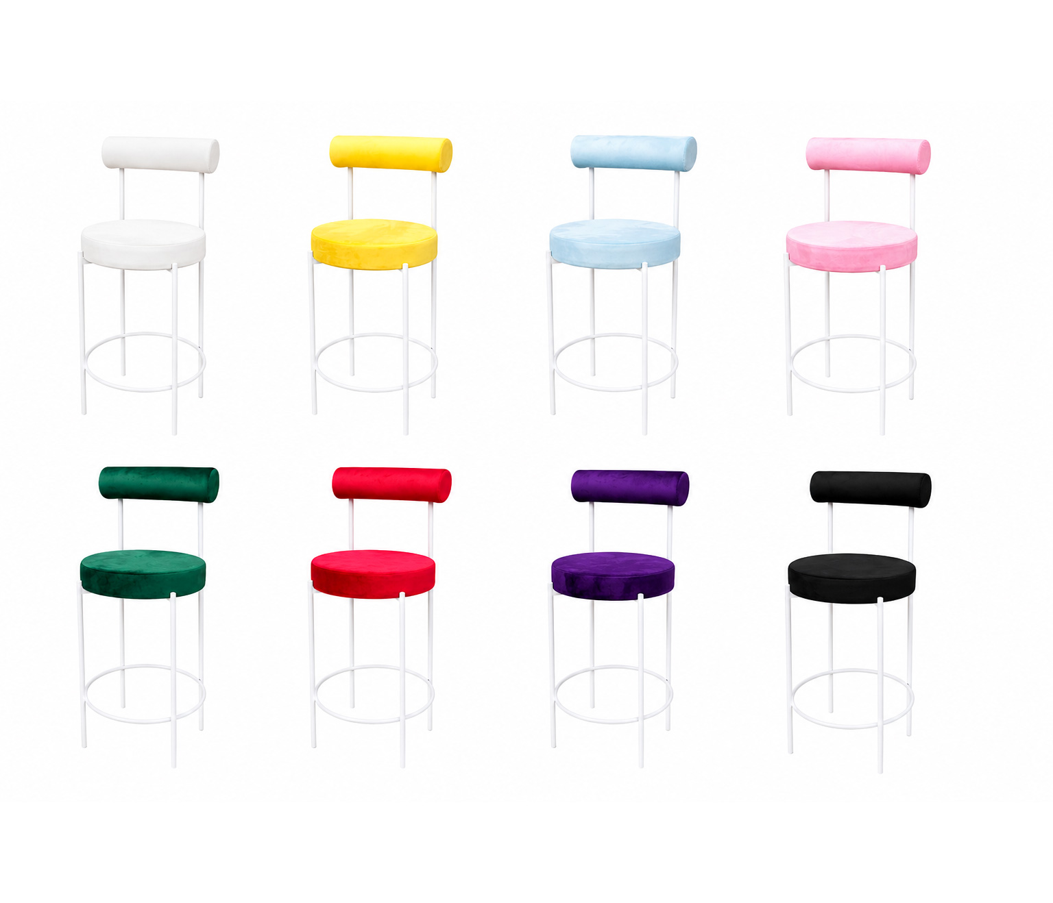 Aurora Luxury Bar Stool Color Collection