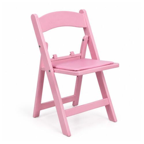 Resin folding Wimbledon kids chair pink